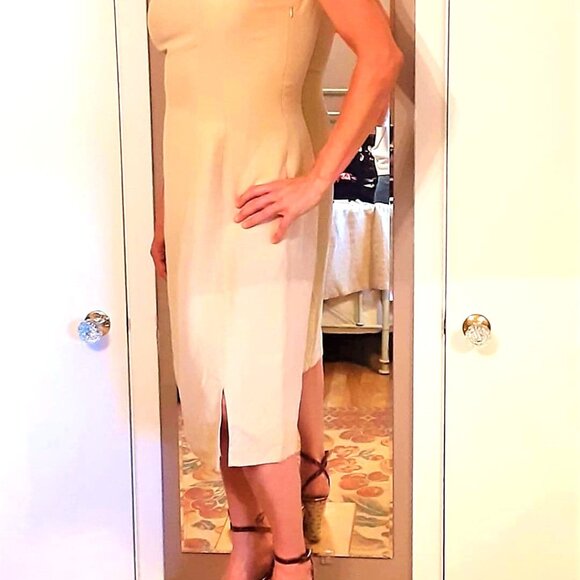 HOT SUMMER PERFECT DRESS, NATURAL SILK & LINEN - Picture 2 of 3